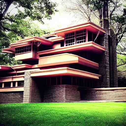 “ a frank lloyd wright house ” 