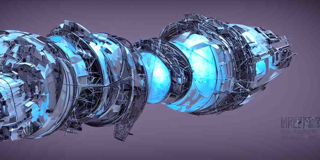 siemens futuristic gas turbine, masterpiece, blizzard pixar maya engine global illumination lighting artstation 