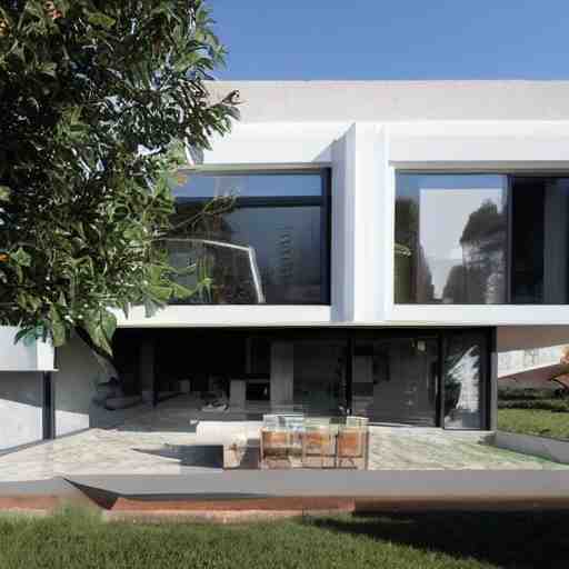 High-tech house in Iglino