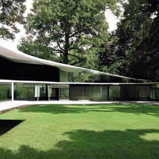 house designed by ludwig mies van der rohe 