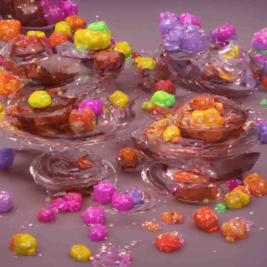 high quality 4 k photo of glossy sweets texture 3 d octane render, blender design assets, 3 d, photo - realostic, high poly, 3 0 0 dpi, 8 k render, ue marketplace, unreal engine 5, volumetric lighting, realistic shadows, 