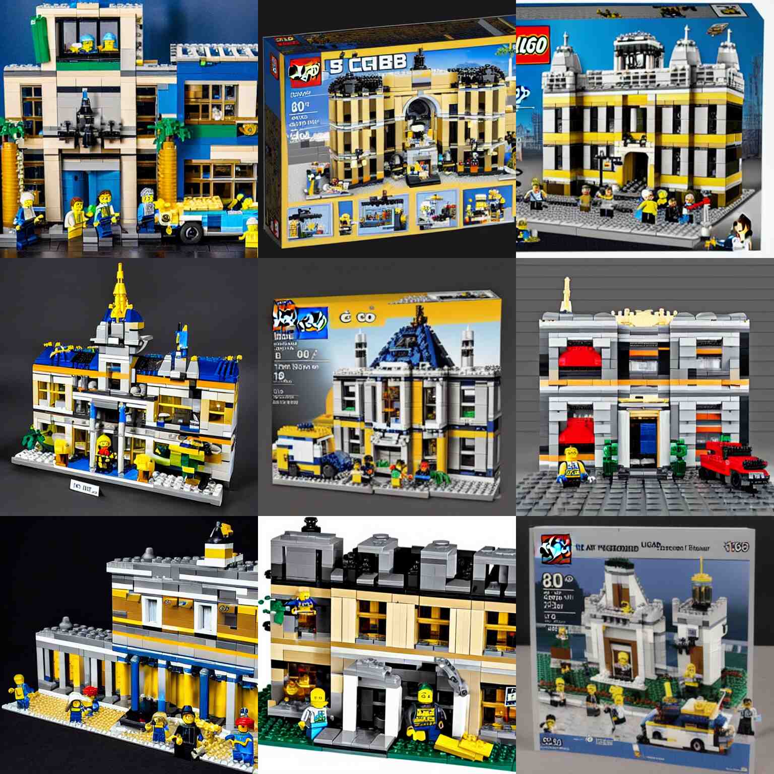 “ mar - a - lago fbi raid lego set ” 