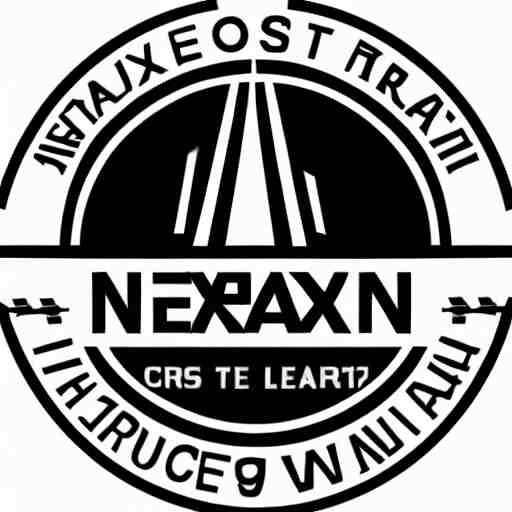 nextran logo crisp clean lines extremely detailed vector art 