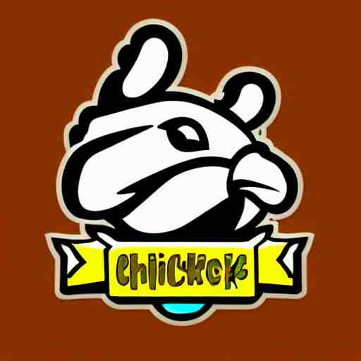 A logo for a chicken gaming twitch channel.