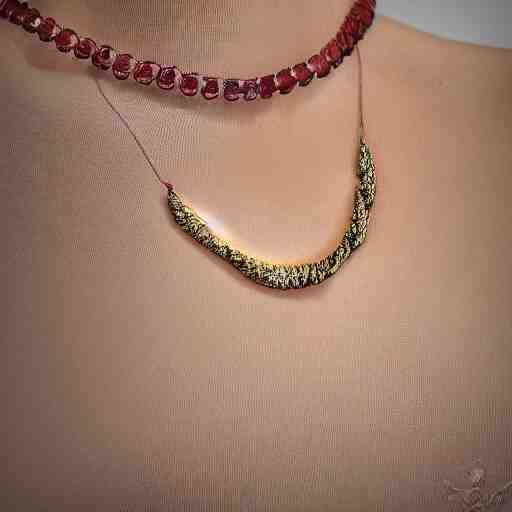 necklace helen of troy on a young beautiful woman neck, hyper realistic, 