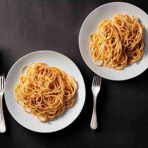 photo of mice eating pasta, dynamic lighting 