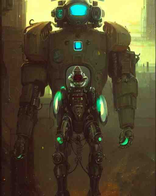 luigi in a mech scifi suit with missles and small lights by, fantasy character portrait, ultra realistic, futuristic background by laurie greasley, concept art, intricate details, highly detailed by greg rutkowski, gaston bussiere, craig mullins, simon bisley 