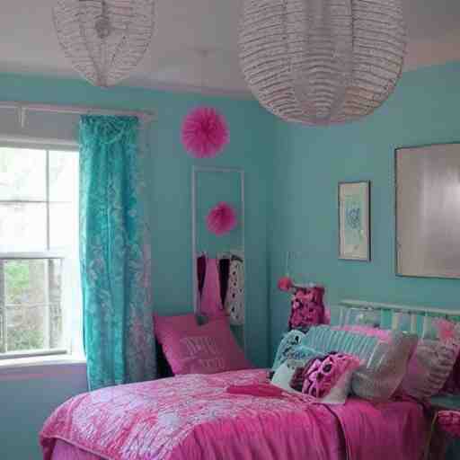 teen girls bedroom