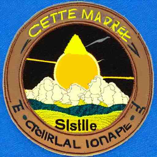 centre for satellite data in environmental science logo mission patch 