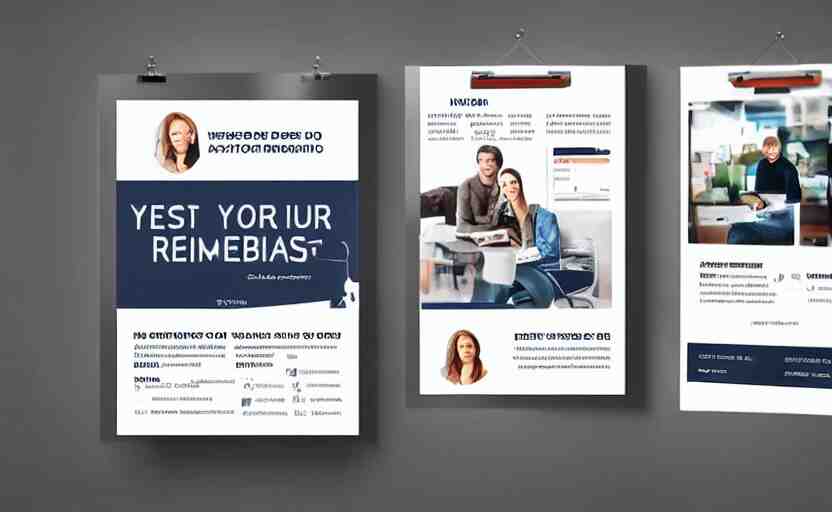 design your website advertisement, poster, modern, flat 