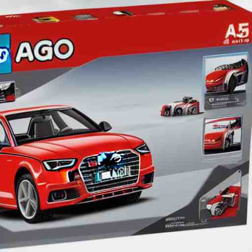 audi a4 lego set