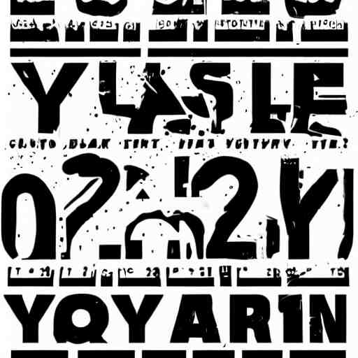 black on white graphic design in style of eric hu, y 2 k, 