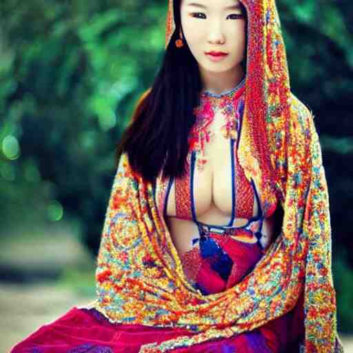 eastern beautiful woman 