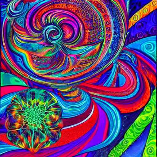 stunning psychedelic artwork 