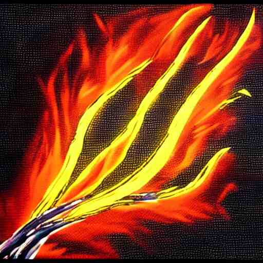 electric burn art 