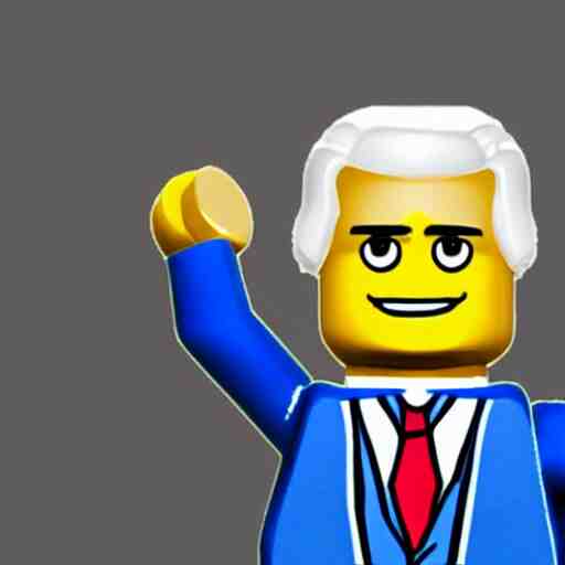 joe biden made of lego