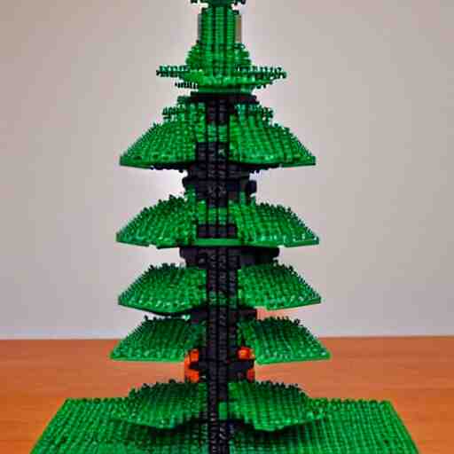 standard lego trees