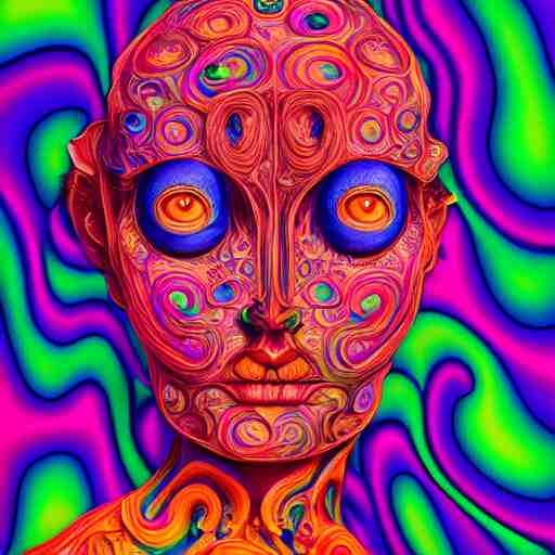 an extremely psychedelic portrait of a cake, surreal, lsd, face, detailed, intricate, elegant, lithe, highly detailed, digital painting, artstation, concept art, smooth, sharp focus, illustration 