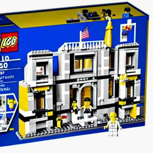 mar - a - lago fbi raid lego set 