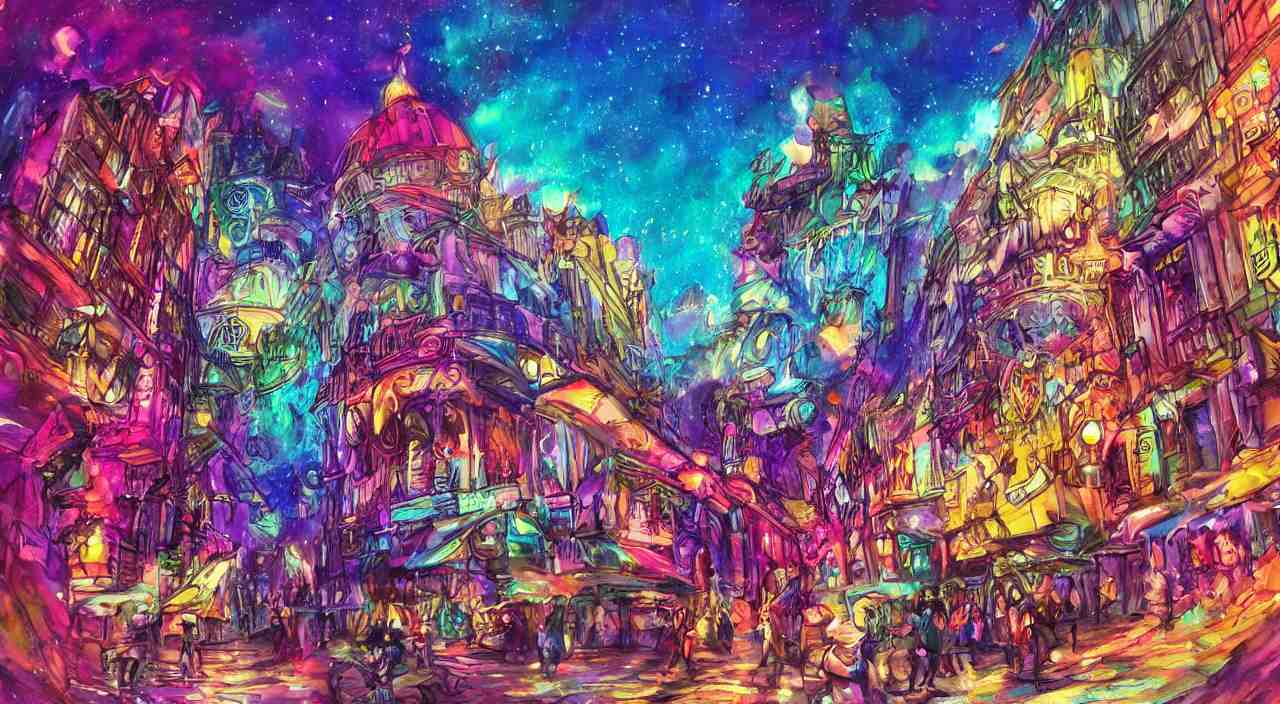 bazaar zouk place aladin multicolorful sky shine fanart arstation by ian pesty and katarzyna da „ bek - chmiel 