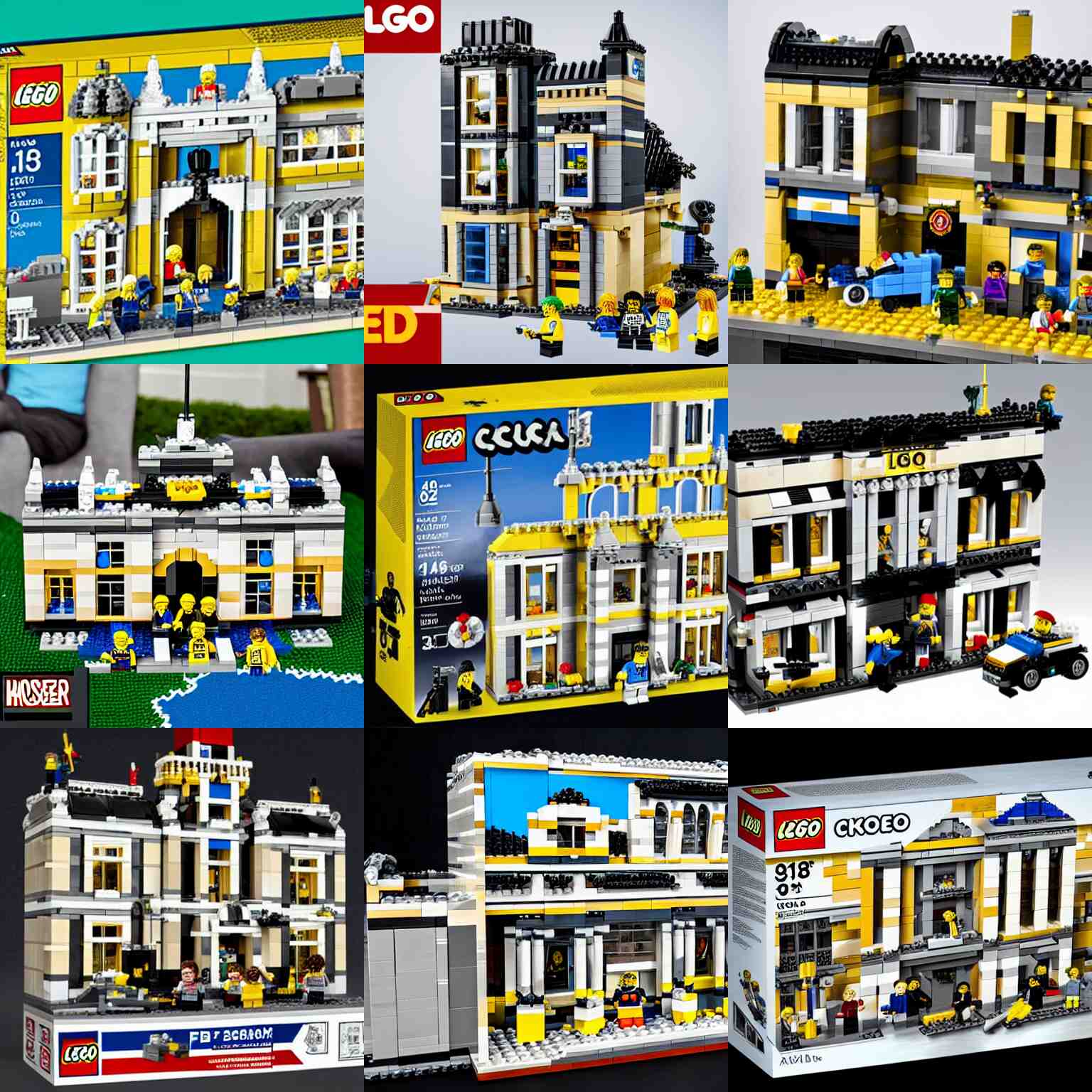 mar - a - lago fbi raid lego set 