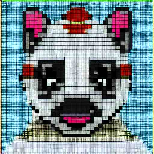 popdog, pixel art 