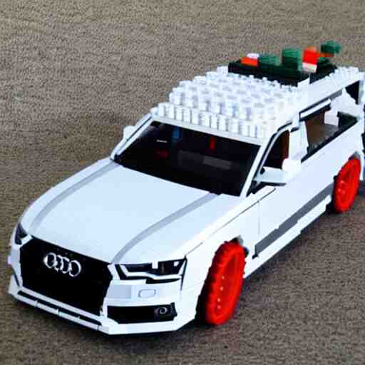 audi a4 lego set