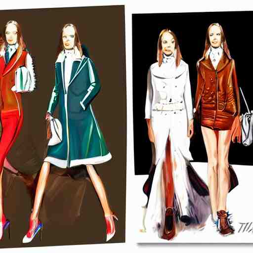 1970 covid fashion, gucci catwalk, oil painting, digital art, ultradetailed, artstation