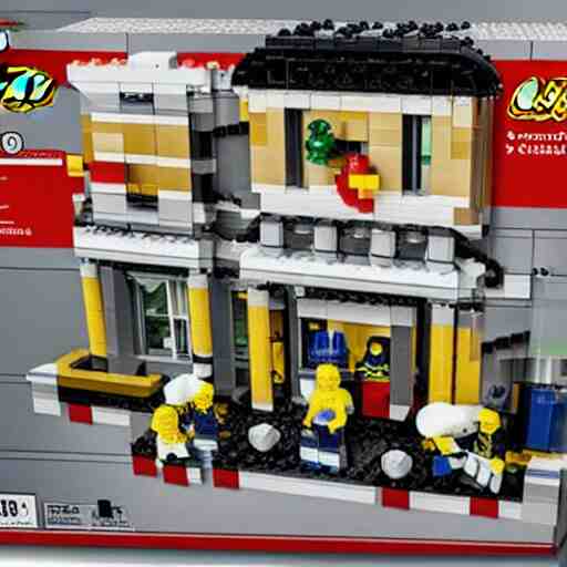 mar - a - lago fbi raid lego set 