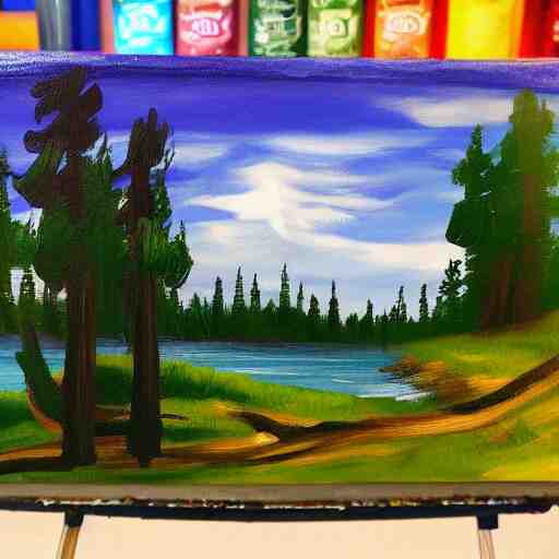 gpu painting with bob ross 