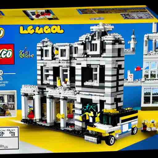 mar - a - lago fbi raid lego set 