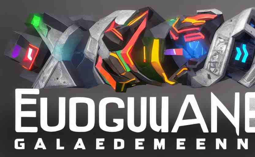 educa games logo, unreal engine, octane rendered, 8 k, trending on artstation 