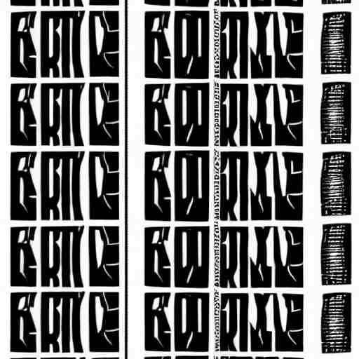 black on white graphic design stickers in style of david rudnick, eric hu, y 2 k, 