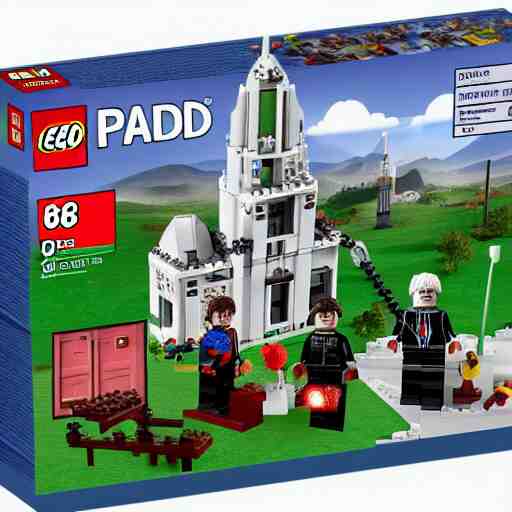 father ted lego playset, promotional photographs, high - detailed, award - winning, 8 k hdr 