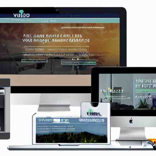 website design vivid concept 