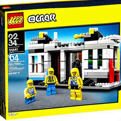 lar - a - mago fbi raid lego set 