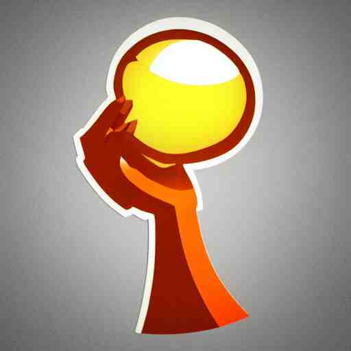 skill magic vector cutout stylized digital illustration video game icon global illumination ray tracing advanced technology 