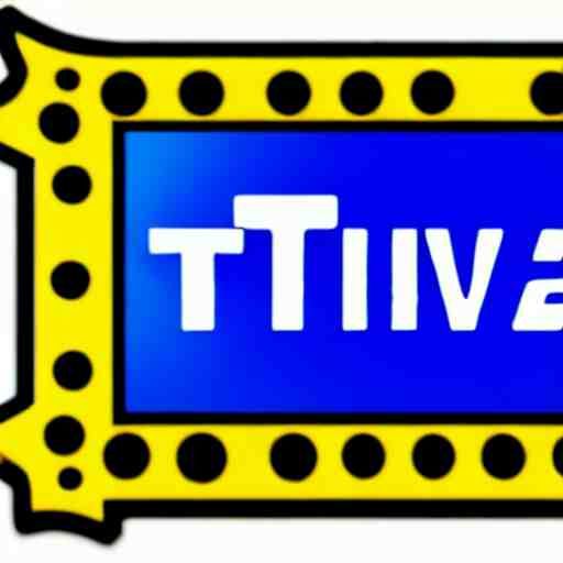 Trivia TV show with blue crown logo