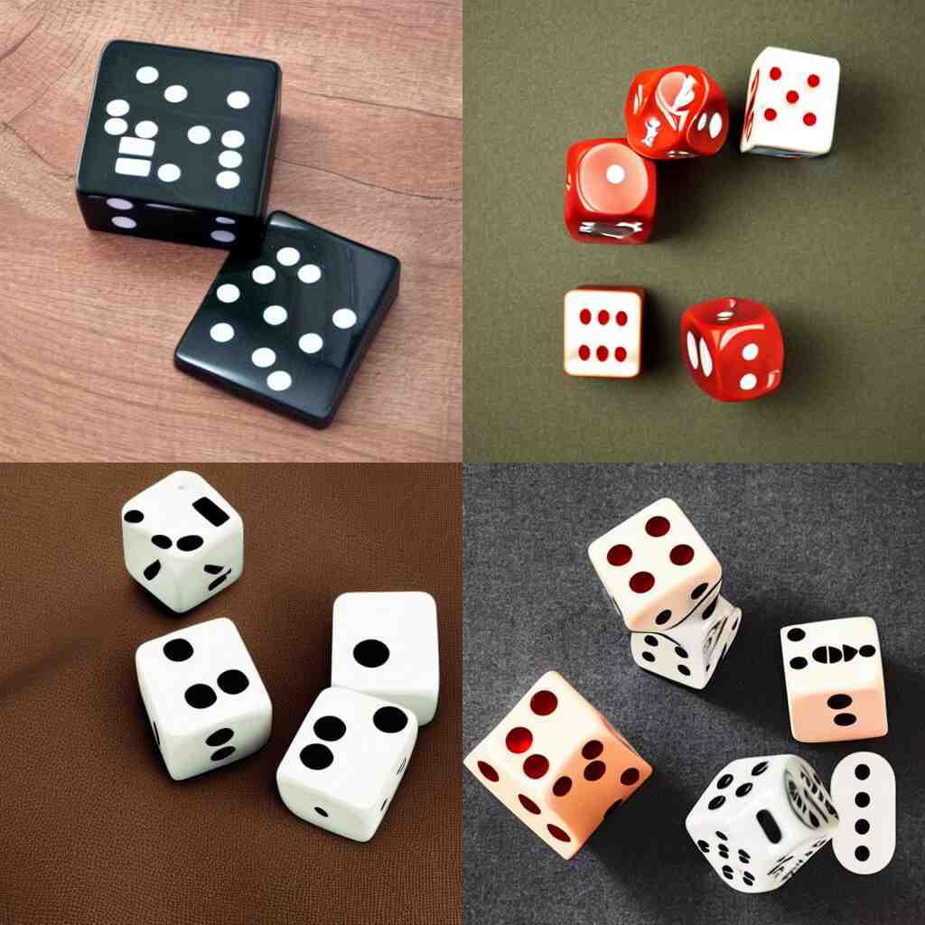 two dice in love