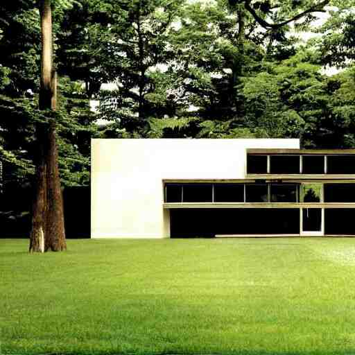 house designed by ludwig mies van der rohe 