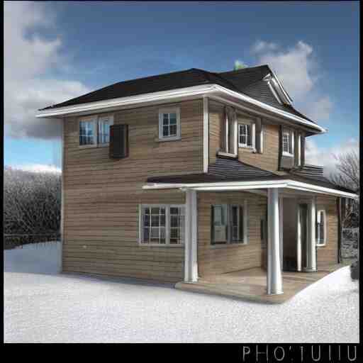 house extreamly photorealistic 