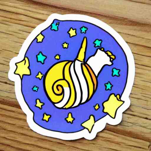 sticker snail cartoon whimsical 