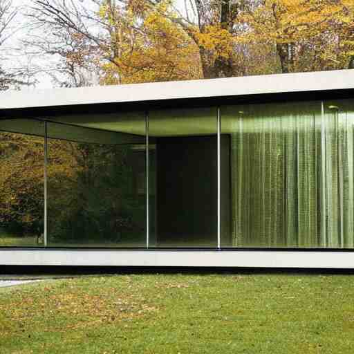 house designed by ludwig mies van der rohe 