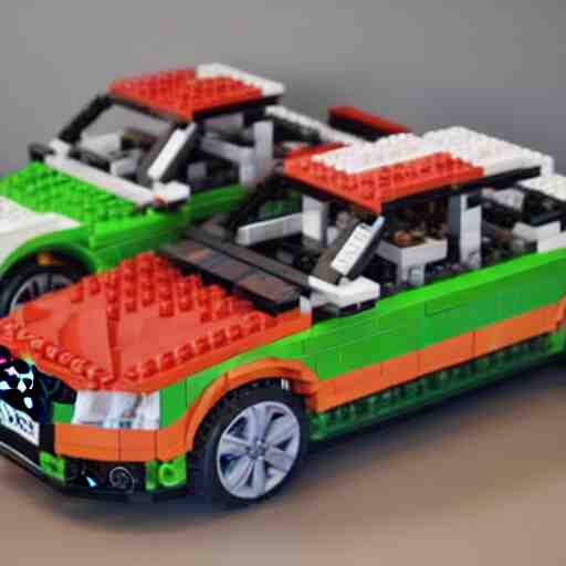 audi a4 lego set