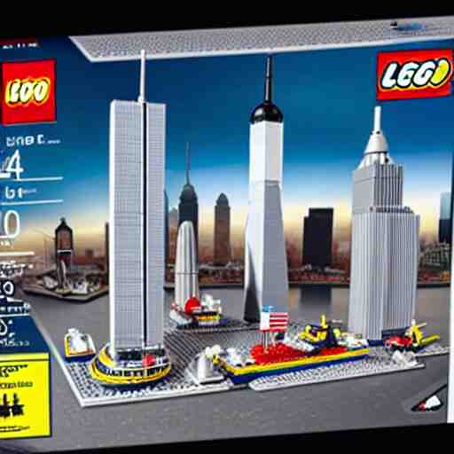 world trade center lego set 