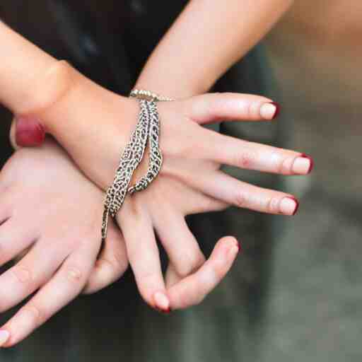 hands with jewelry