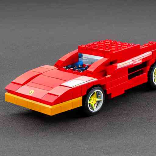 red ferrari testarossa lego set 