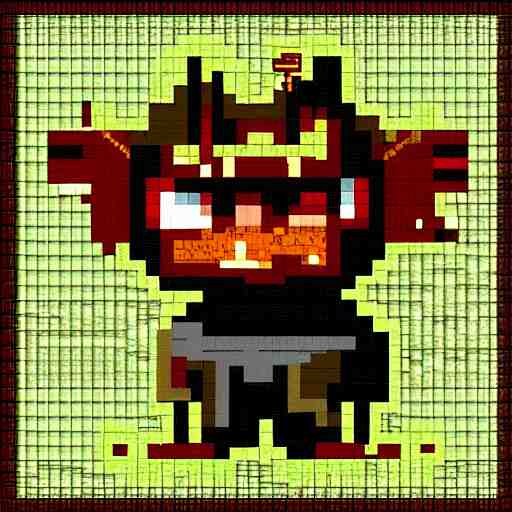 goblin, pixel art, detailed 