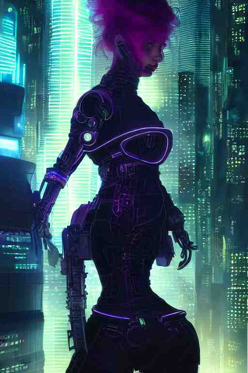 portrait futuristic passionate cyberpunk young female Crusader, in futuristic spotlighting tokyo rooftop cyberpunk night, ssci-fi, fantasy, intricate, very very beautiful, elegant, neon light, highly detailed, digital painting, artstation, concept art, soft light, hdri, smooth, sharp focus, illustration, art by tian zi and craig mullins and WLOP and alphonse mucha