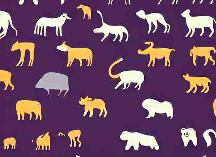 digital art minimal vector animal! detailed wallpaper trending on artstation 